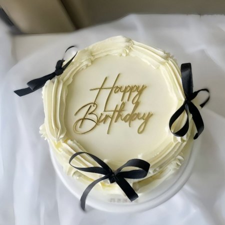 توبر  happy birthday ذهبي
